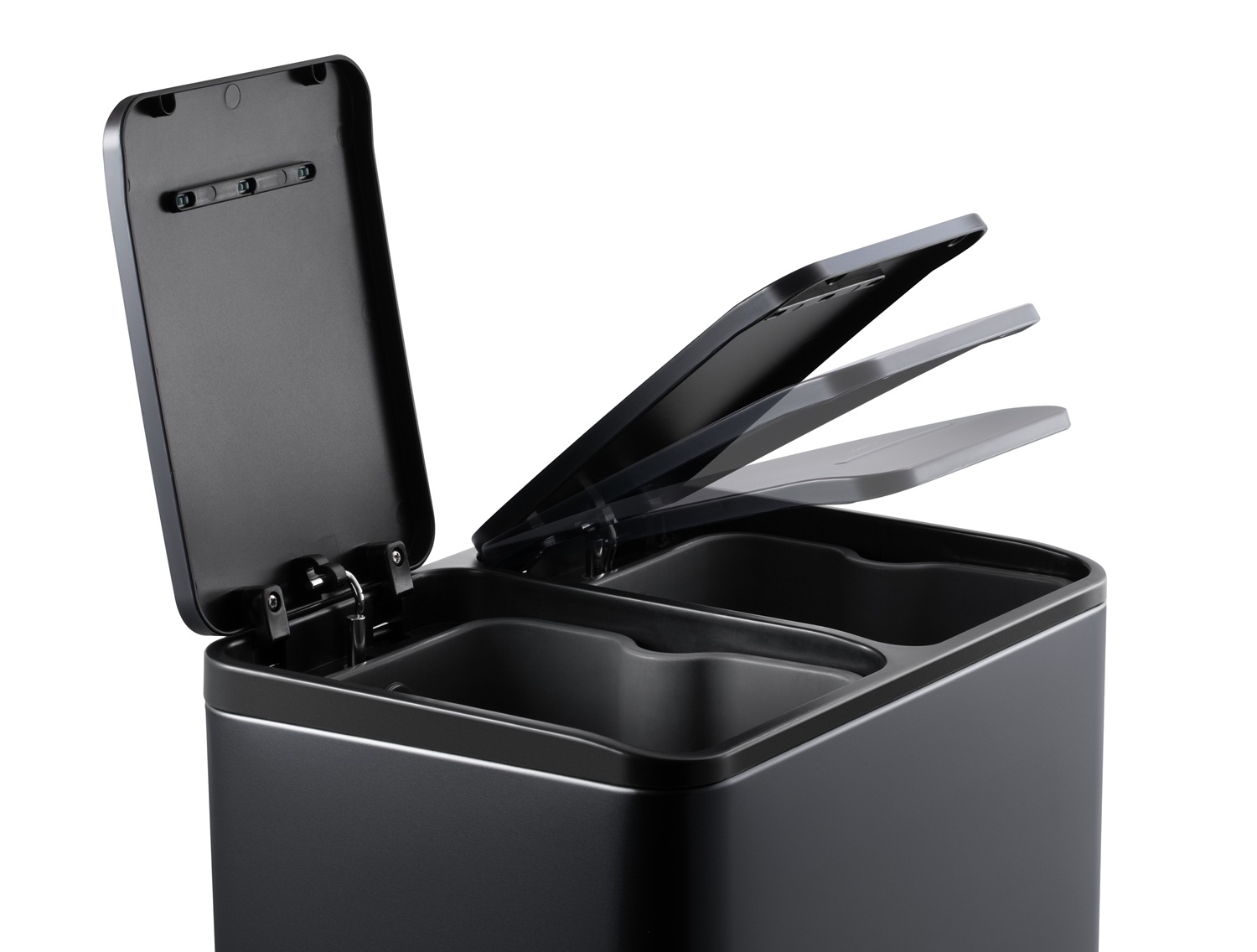 Customized Size 2 In 1 2 Part Waste Bin