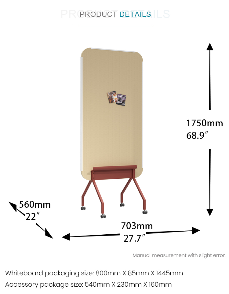 High Quality Magnetic Office Whiteboard School Writing Board With Markers Whiteboard With Frame from China supplier