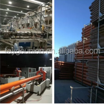 PVC UPVC CPVC Plastic Pipe Extruder PVC Twin Screw Extrude Machine from China supplier