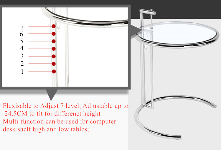 USA warehouse in stock High end Modern Style  accent Stainless Steel Frame Living room Side table End table