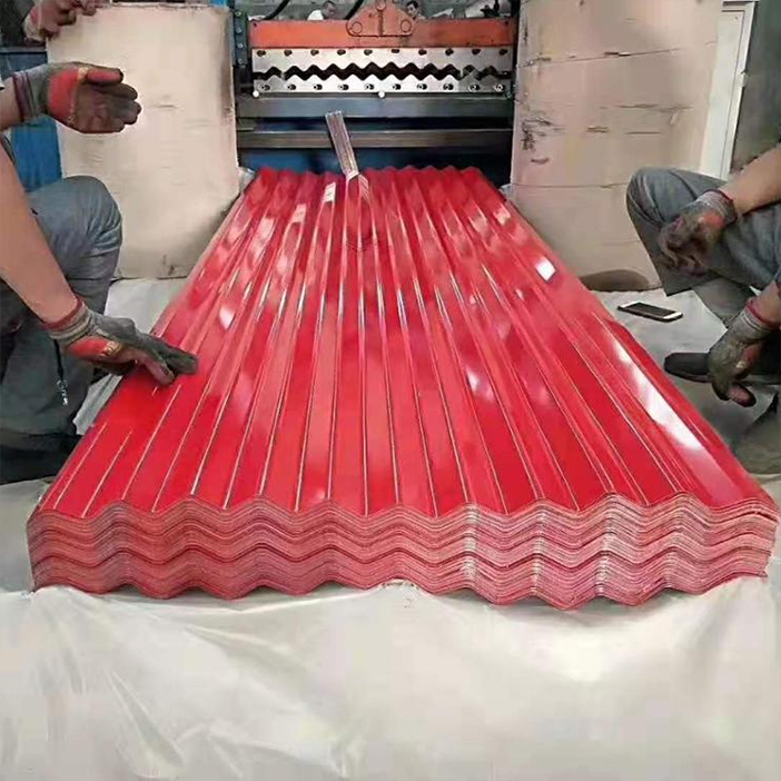 Top quality color roofing sheets steel sheet coil coated roof tile corrugated sheets from China supplier