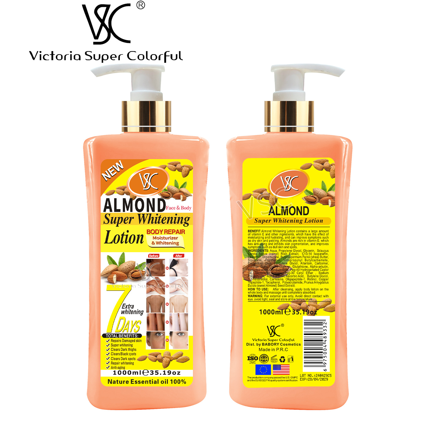 Private Label Nourishing Deep Moisturizing Bath Lotion Organic Vitamin C Skin Whitening Body Lotion Turmeric Papaya Body Lotion from China supplier