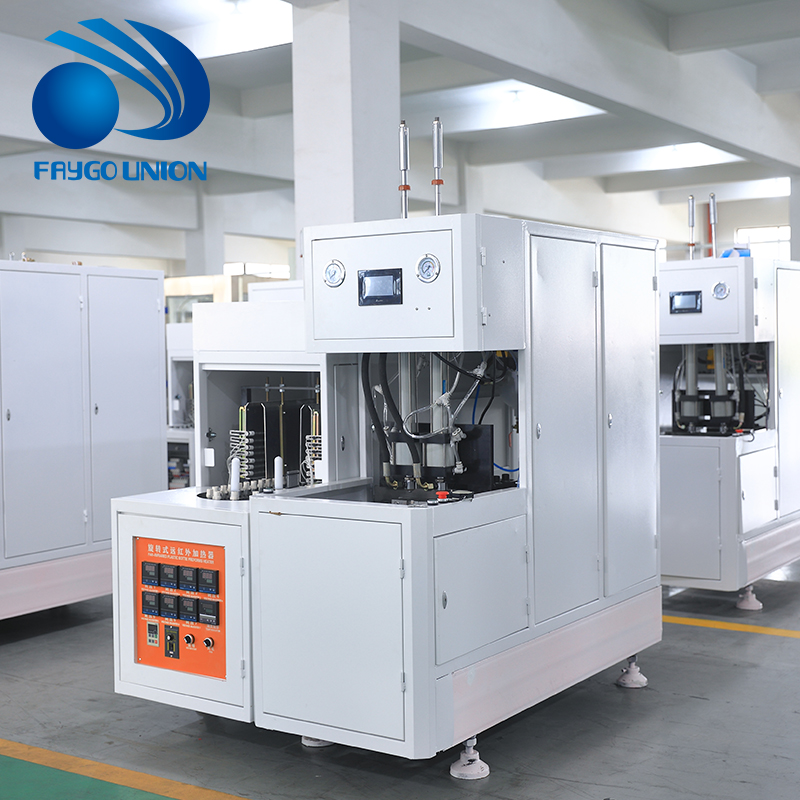 FAYGO UNION 2 Cavity Semi-Automatic Blow Molding Machine PET from China supplier