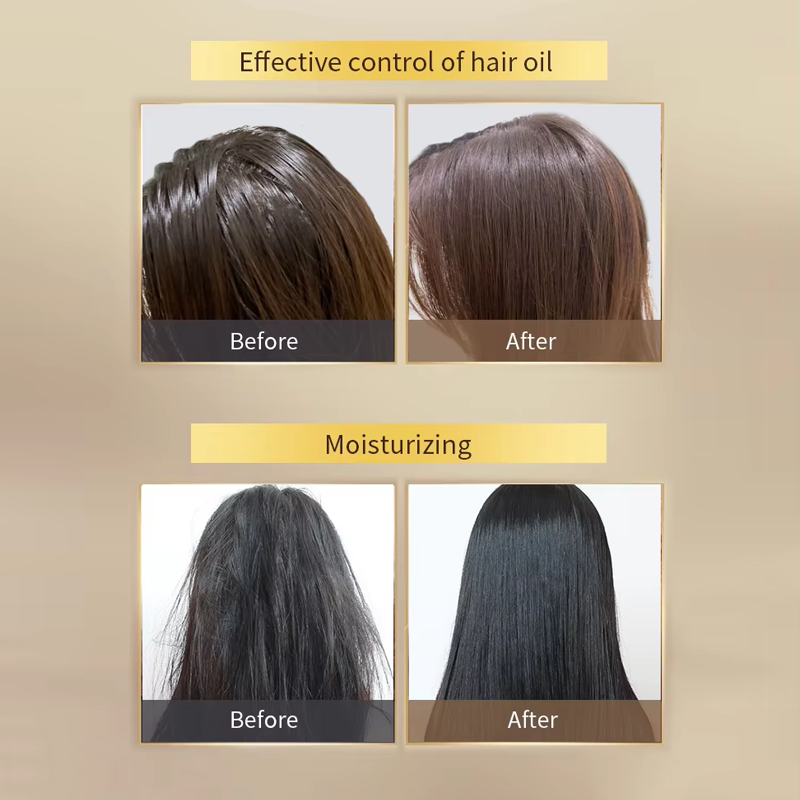 Factory Wholesale Beauty Hair Treatment Set Private Label Argan Oil Shampoo and Conditioner for Adults Cream Form from China supplier