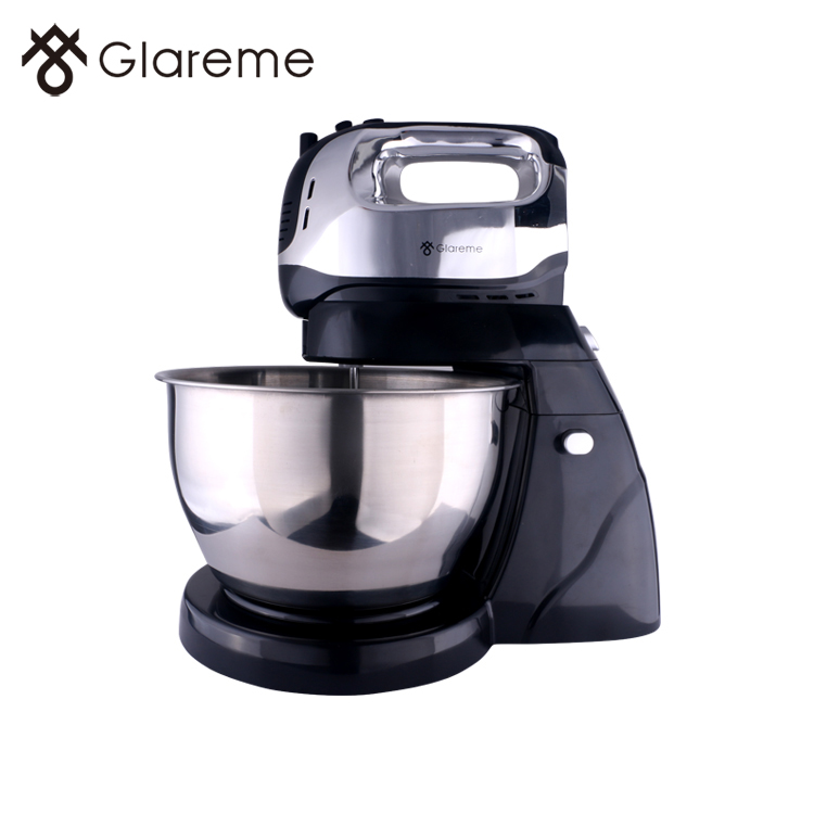 China Best Kitchen Electric 4L Food Mixer Powder Machine Cake Stand Mixer With Rotating Bowl tradechina