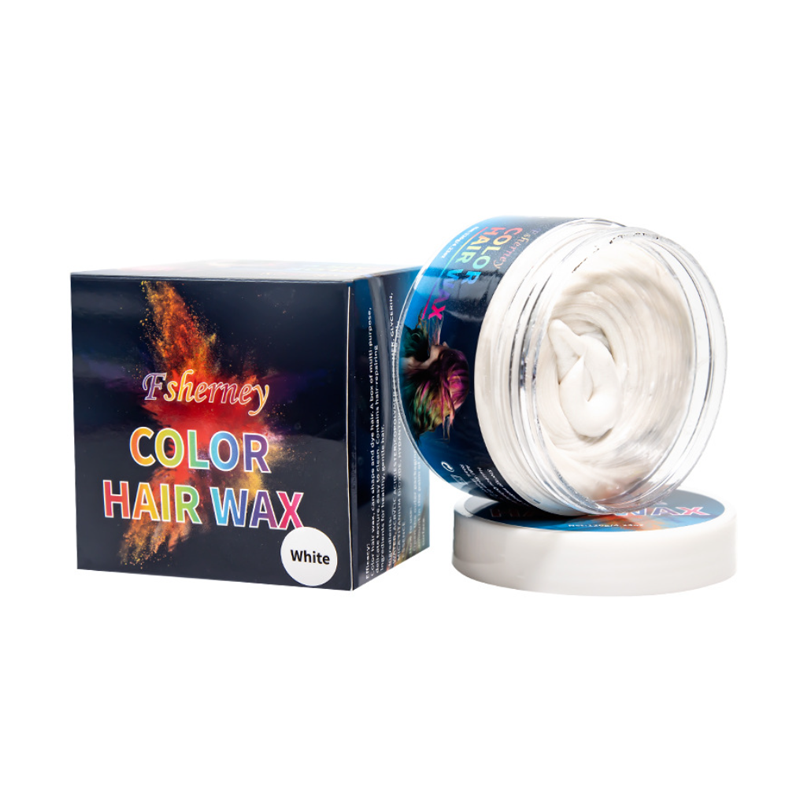 Factory Supply Organic Hair Color Wax Disposable Long-Lasting Styling Cream for Shaping Hair Mud from China supplier