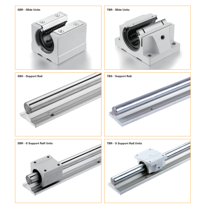 Precision Straight Linear Rail Ball Bearing Steel Linear Guide Rail Matching TBR Bearing Block For Wooden Cutting Machine DIY from China supplier