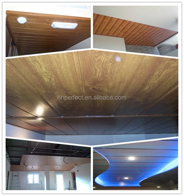 techos en pvc/plastico azulejos cielo raso de pvc interior decorative ...