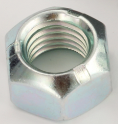 ASME B18.16.6 PUNTO DE PRENSA Fabricación China de la industria pesada Locknut hexagonal de zinc chapado