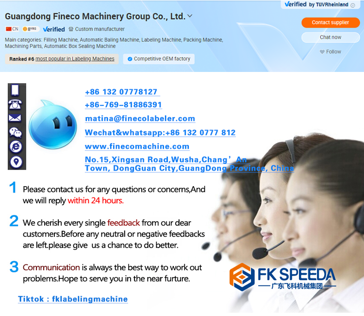 FK611 Stock available automatic tabletop flat surface labeling machine for pouches carton automatic labeling applicator machine from China supplier