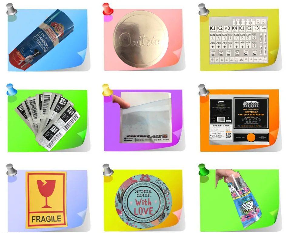 gold star stickers from China supplier