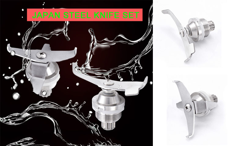 Low noise 1800W high power multifunctional commercial smoothie blender, electric fruit juicer, grain blender