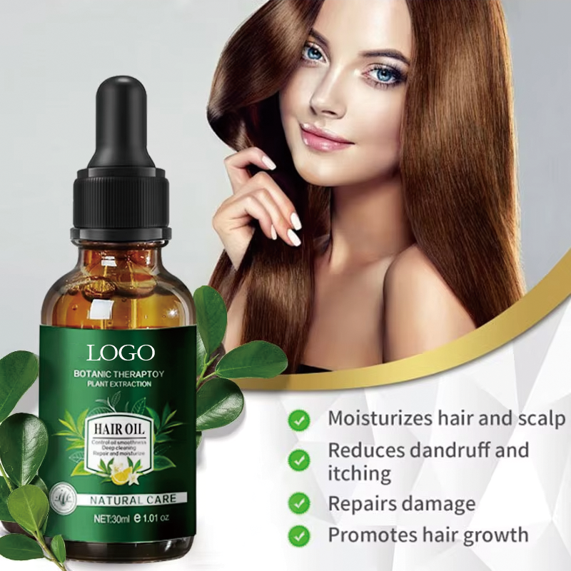 OEM ODM Professional Plant Essence Hair Care Set 500ml Volume Organic Natural Herbal Formula Cream Gel Oil in Tea Tree Style from China supplier