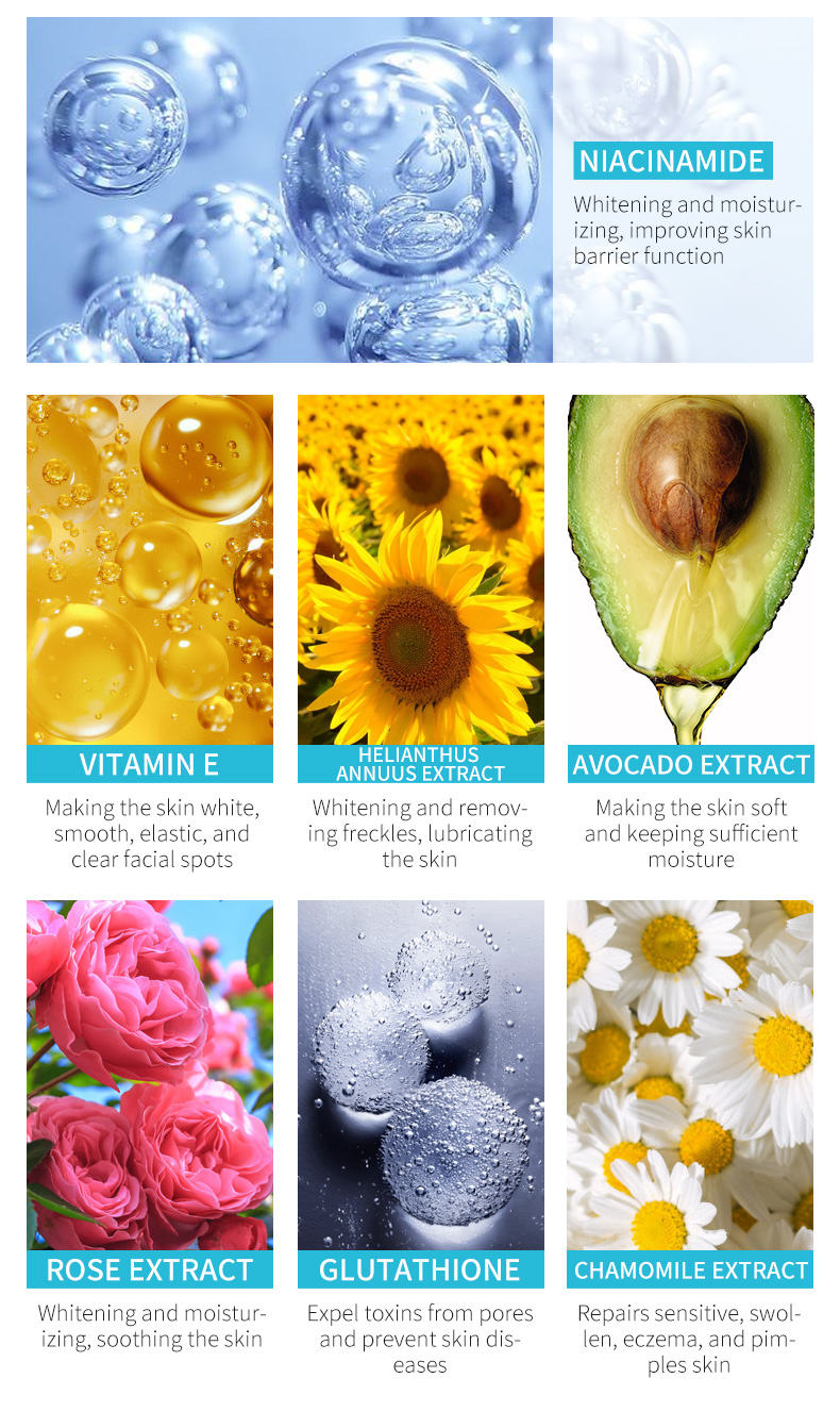 OEM Custom Natural Herbal Blemish Serum Freckle Pimples Dark Spot Removal Corrector  Repairing Whitening Face Cream from China supplier