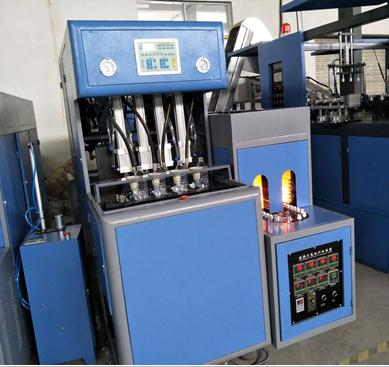 Faygo Union Easy Maintenance Semi-automatic PET Bottle Plastic Bottle Blowing Molding / Making Machine from China supplier