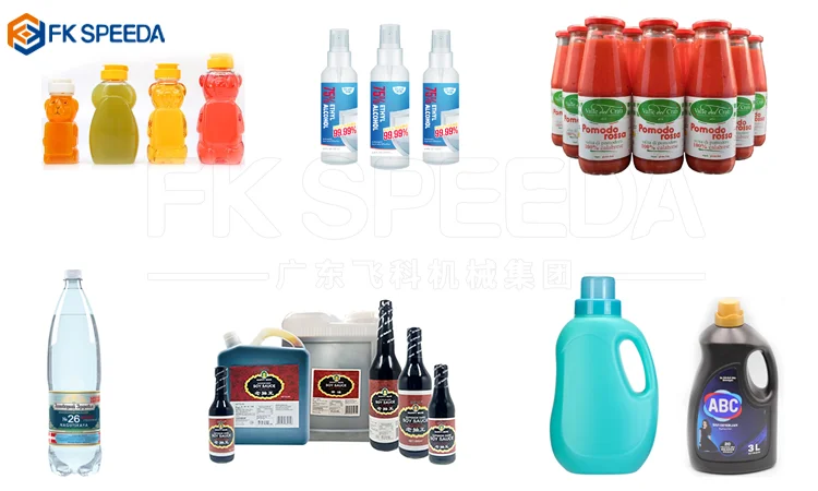 Automatic Skin Care Product tomato ketchup oral dish wash liquid filling machine from China supplier