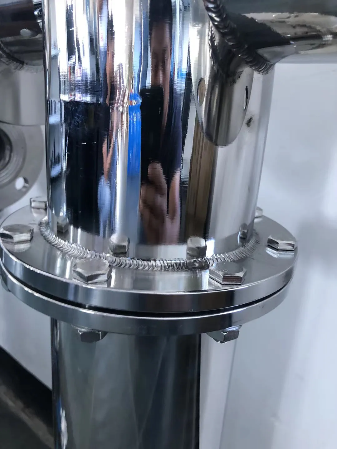 Filtre industriel, filtre de précision en acier inoxydable, grand filtre à débit