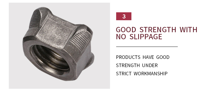 JIS B 1996 Chinese factory cheap price Square weld nut