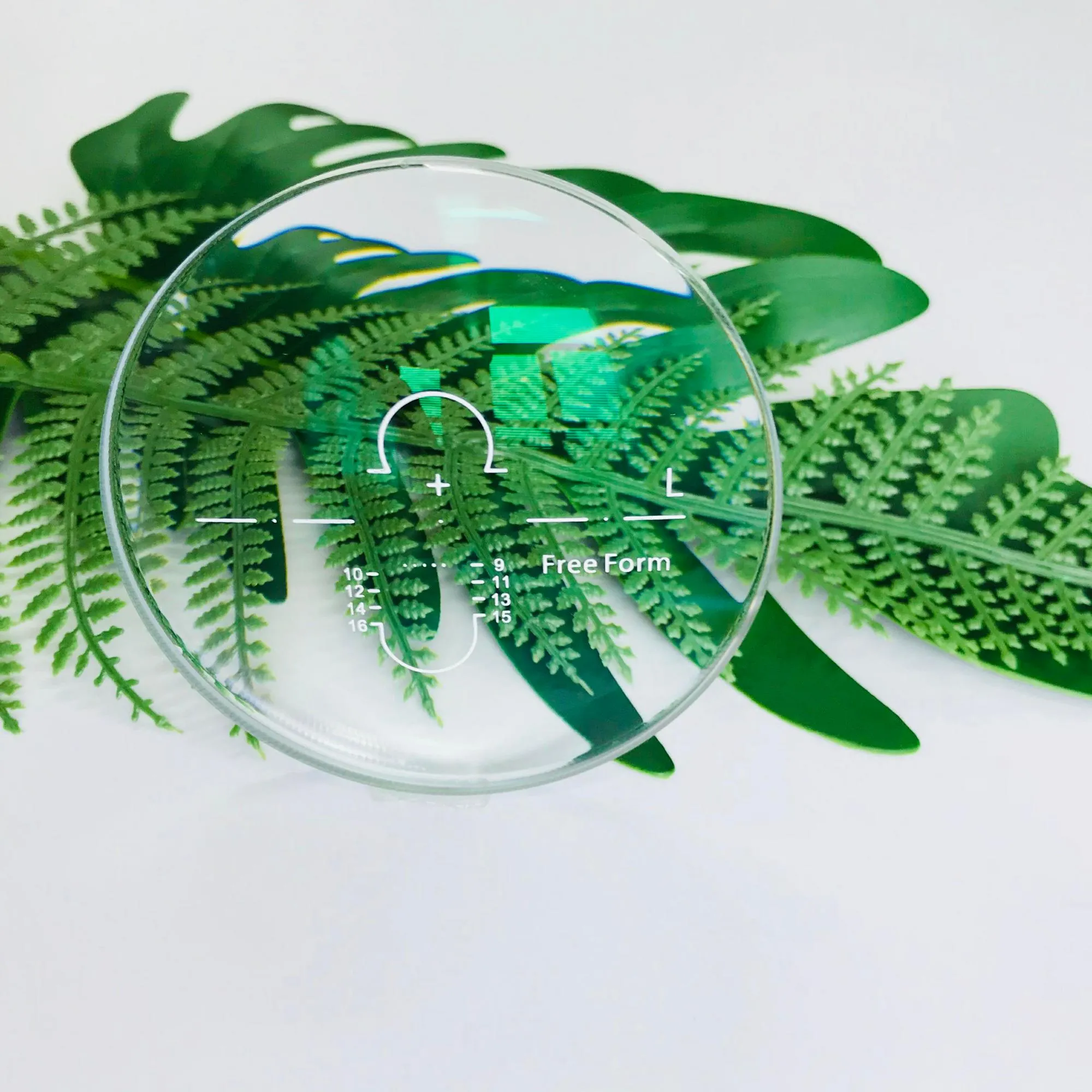 Professional optical lens direct supplier index 1.499 1.56 1.59 1.6  1.67 1.74 uncut eyeglasses lenses multi coated from China supplier