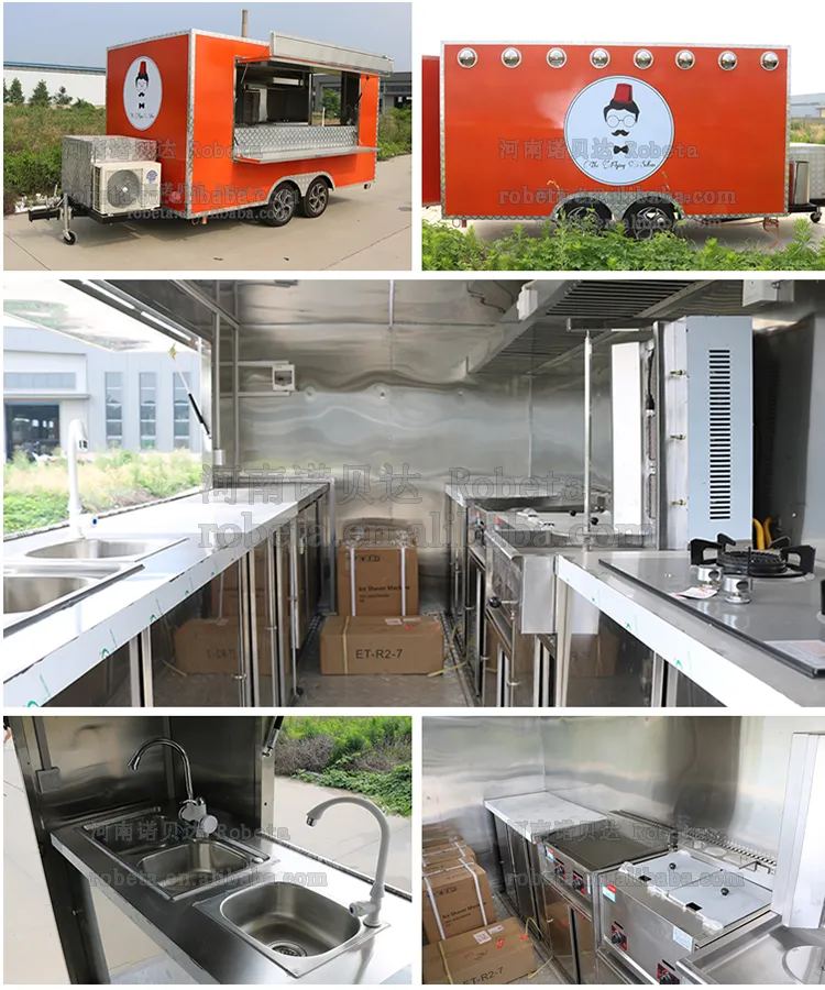 Mover Caravan Trailer Fast Food Caravan Mobile Restaurant For Sale Food