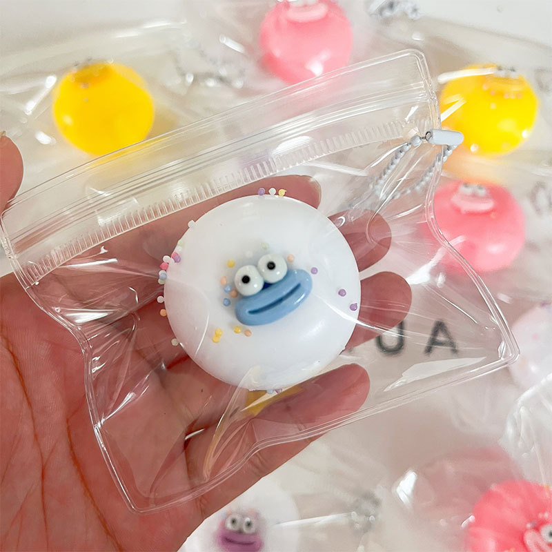 Jincan Хот-продажа антистресс мини большой мяч для сжатия, медленно восстанавливающийся антистрессовый жидкий мяч, пластиковый подвесной мяч для сжатия от поставщика из Китая