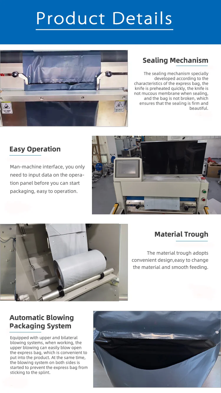 FK-SPEEDA Poly Bags E-Commerce Packaging Machine Bagging Using Poly Mailers from China supplier