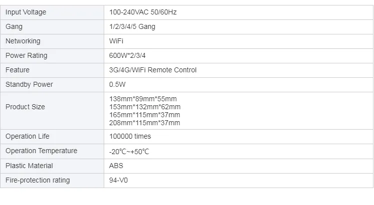 US Remote Control Interruptor Wifi Light Switch Interruptor Wifi Inteligente Light Switch Electric Smart Switch Google Home from China supplier