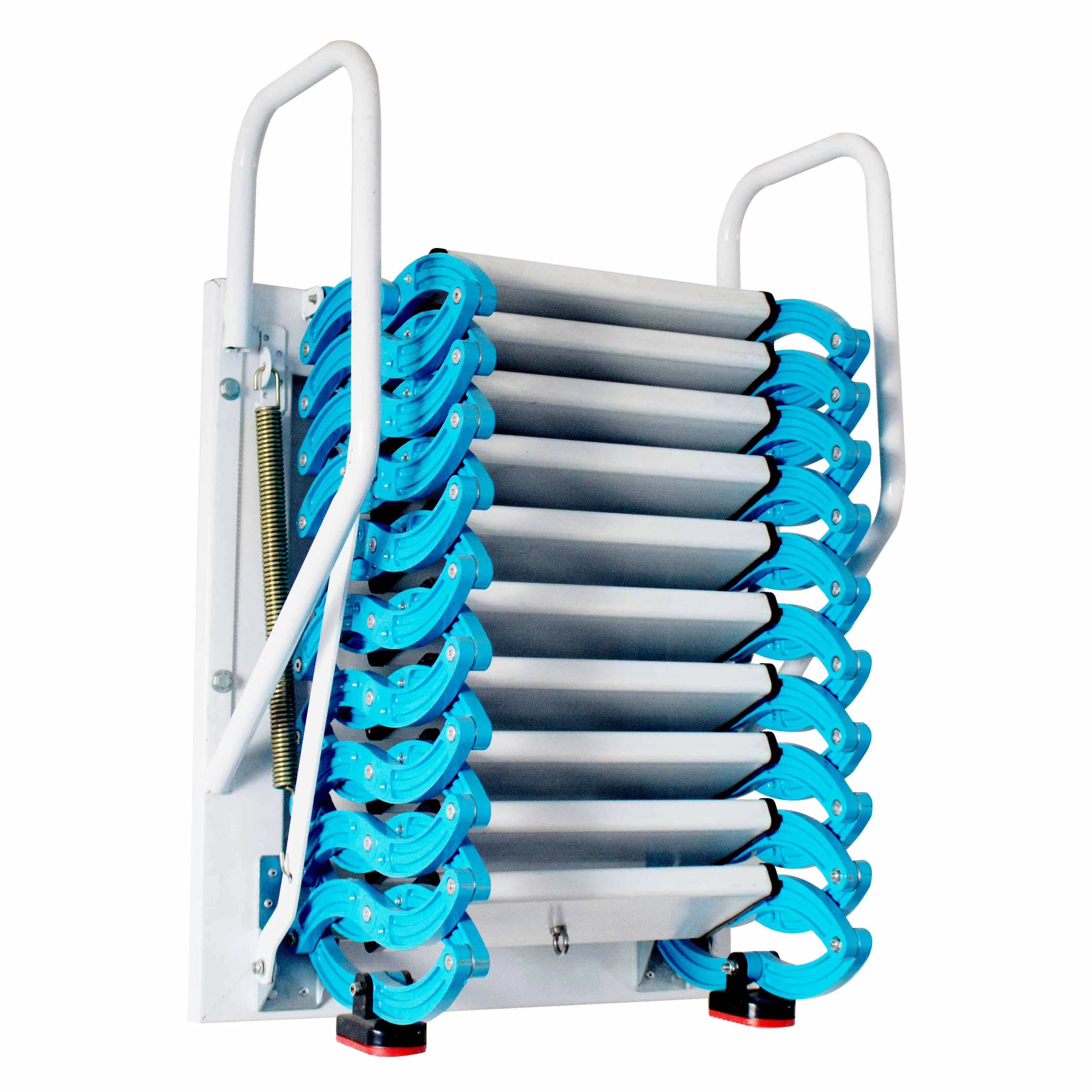 Attic Hatch Ladder Hoist Electric Roof Folding Stairs 300 Kgs Loading