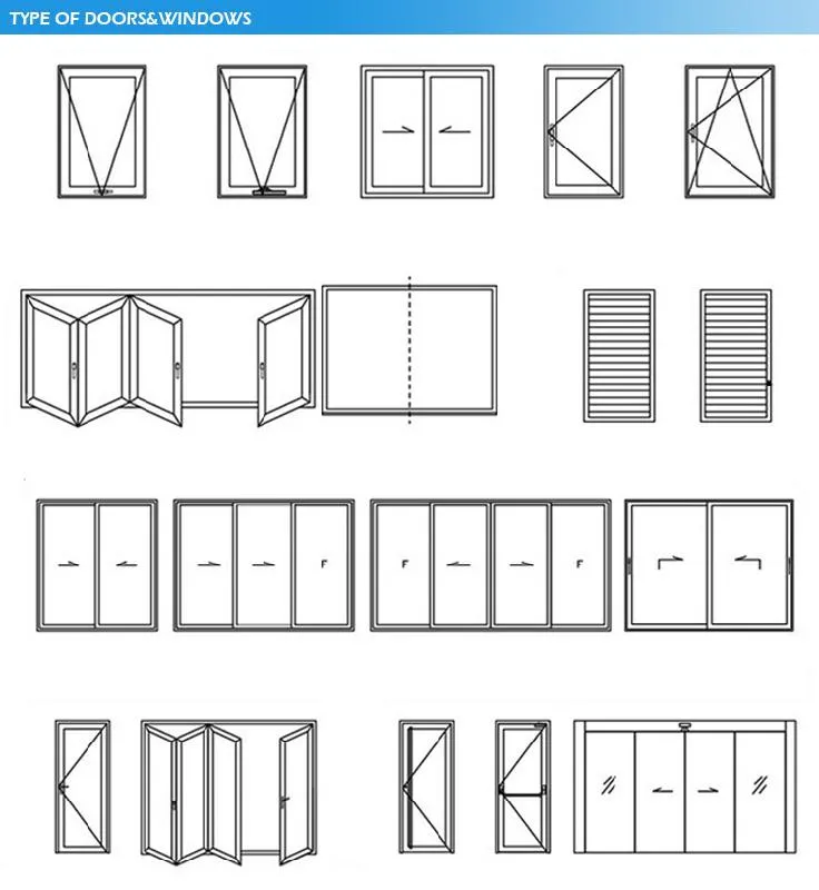 Aluminum Profile Casement Window With Transom - tradechina.com