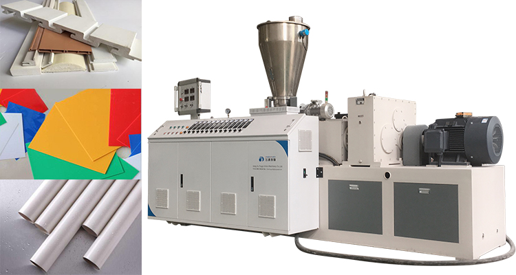 Twin Extruder Calcium Carbonate Filler Masterbatch Extruder Machine Line Extruder Machinery from China supplier