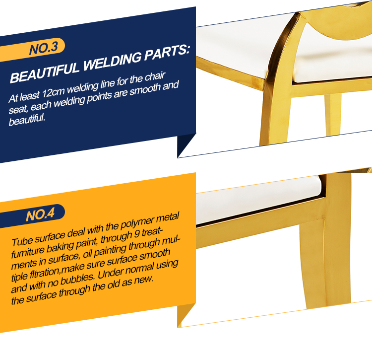 Высокий круг задней бархатной ткани роскошный набор из 6 ужина