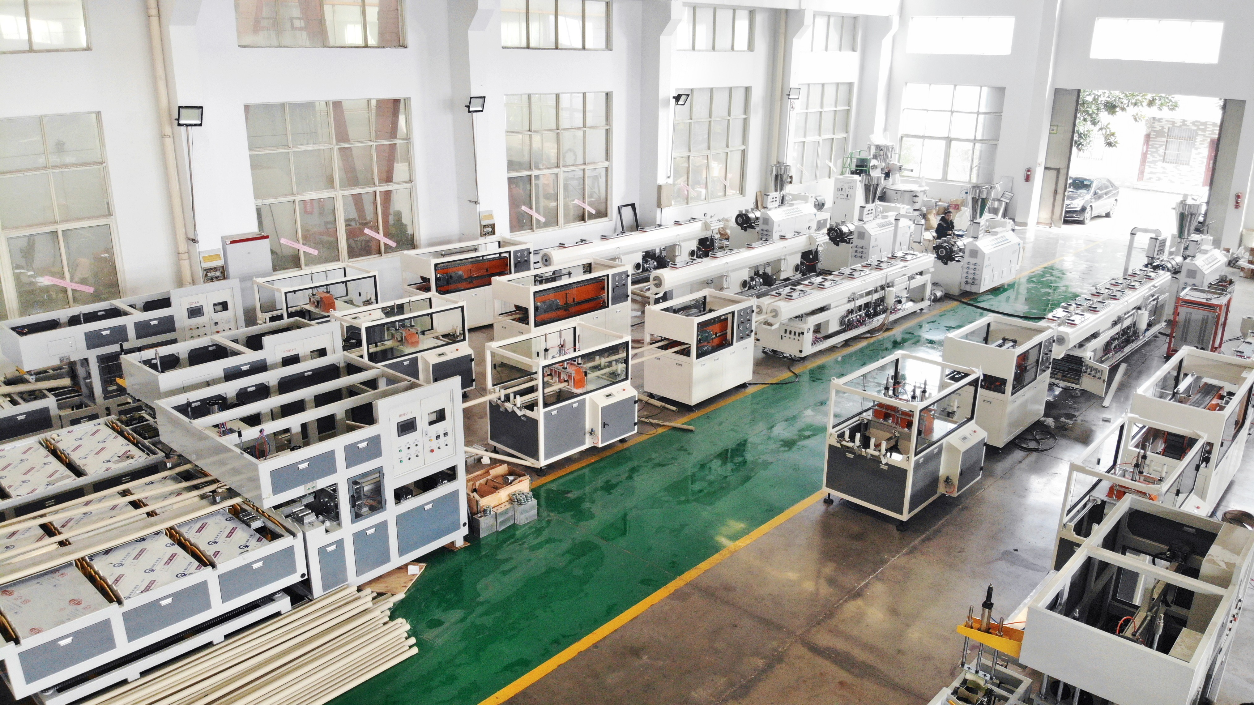 SJ 120-33 PE PVC Sheet Manufacture Machine Extrus Single Screw Plastic Extruder from China supplier