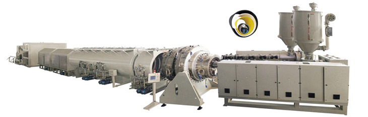 FAYGO UNION Price of Plastic Extruder Hdpe Pipe Extrusion Machine Production Line Pe Pipe Tube Making Machine from China supplier
