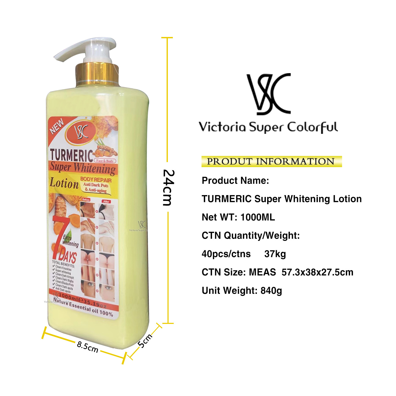 Private Label Nourishing Deep Moisturizing Bath Lotion Organic Vitamin C Skin Whitening Body Lotion Turmeric Papaya Body Lotion from China supplier