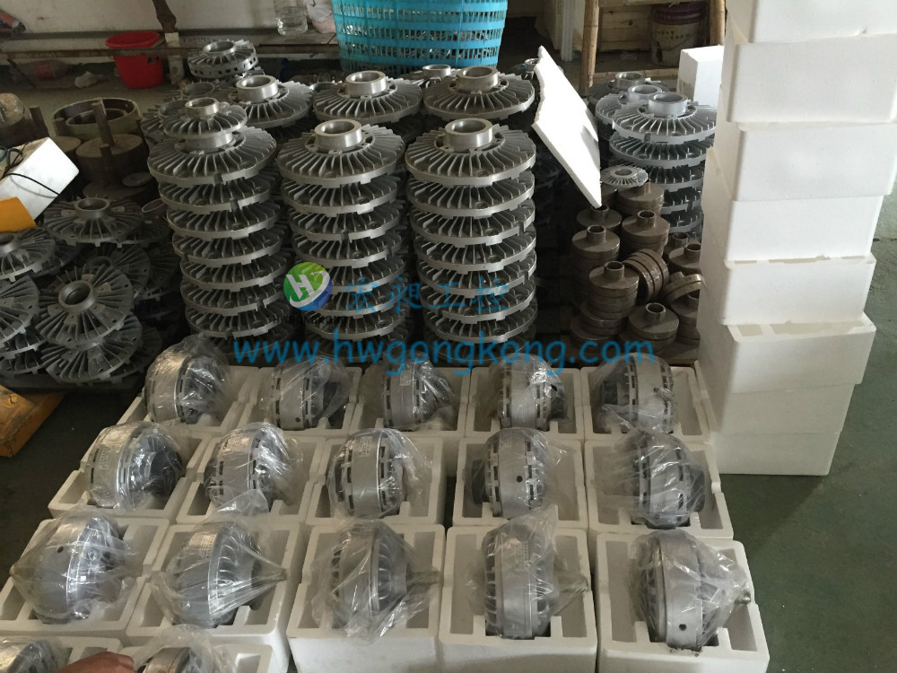 HW-FL Magnetic Powder Clutch untuk Mesin Cetak Jenis poros ganda untuk mesin cetak