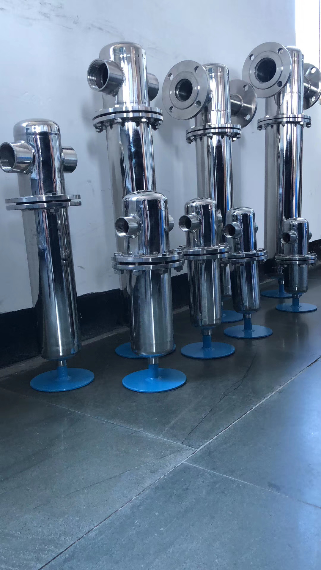 Filtre industriel, filtre de précision en acier inoxydable, grand filtre à débit