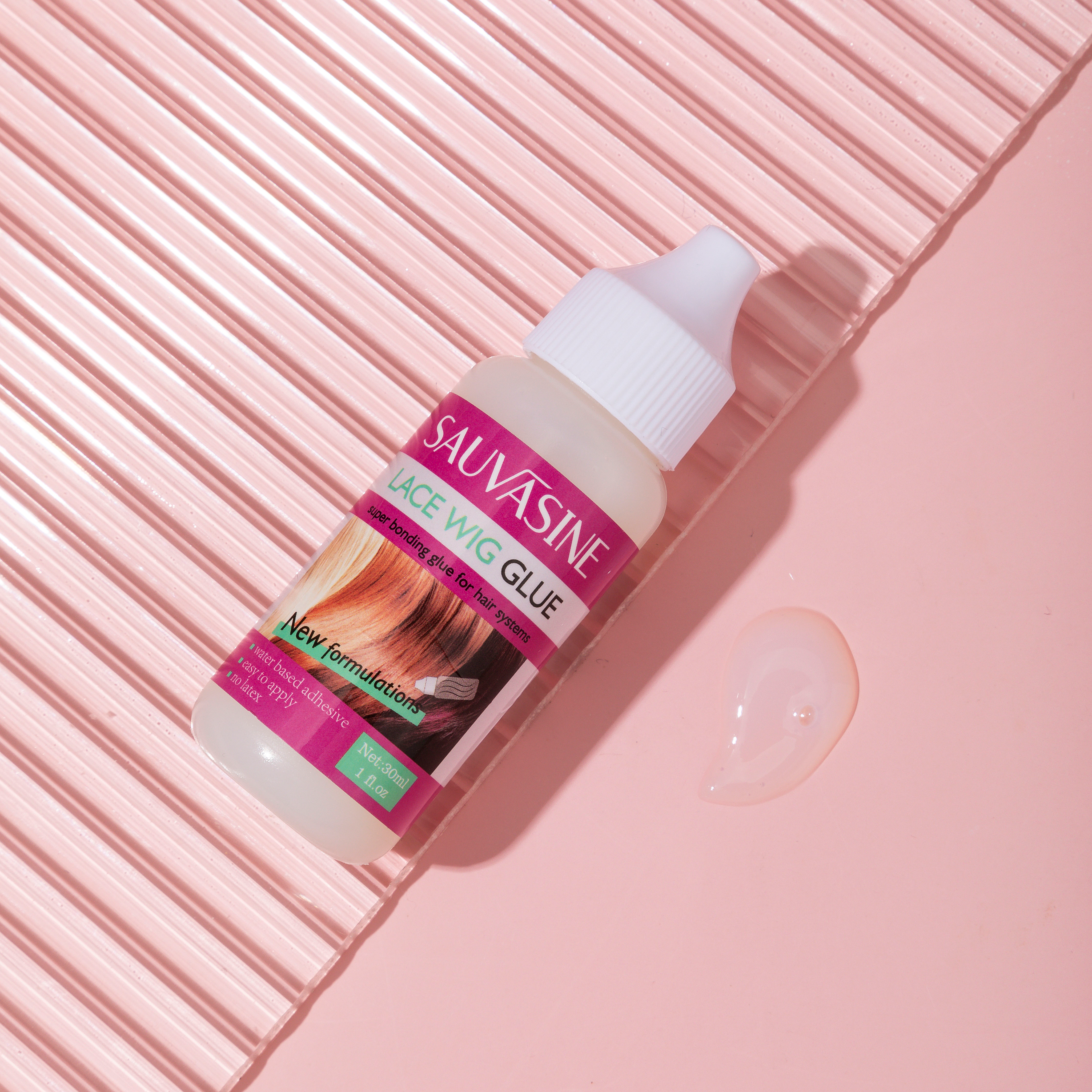 Hot Selling  High Quality Invisible Natural Strong Keep Waterproof and Oil Proof Wig Adhesive from China supplier