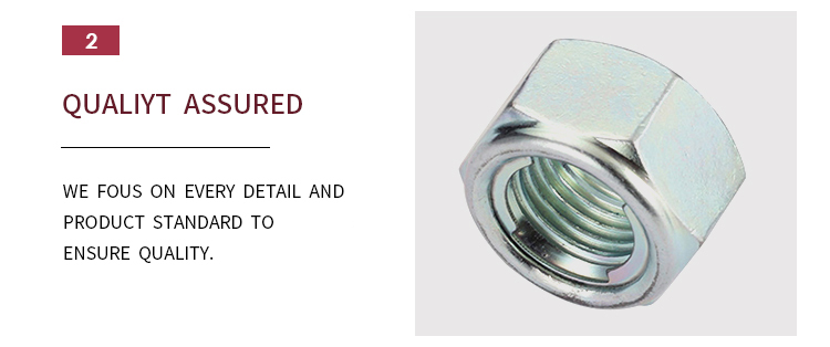 ISO7719 Lock plate high torque all metal hexagon nut factory export custom hexagon steel grade 8 nut