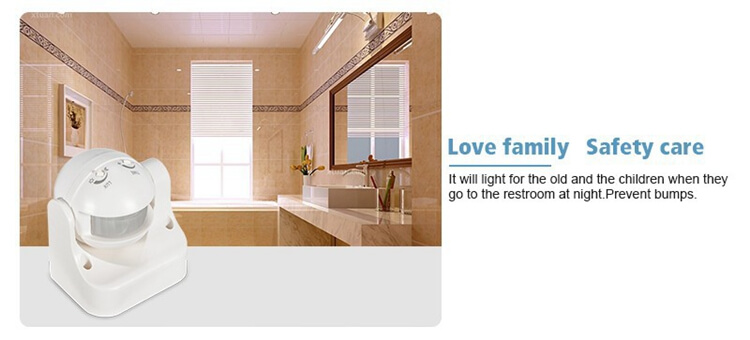 Long Range Microwave Sensor Light Switch Security Alarm Infrared Sensor Surface Ceiling Mounted Microwave Motion Sensor from China supplier