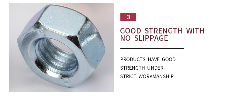 ASME/ANSI B18.2.2  Manufacture Various Making Imperial (inch) Zinc Plated Hex Nut Hexagonal