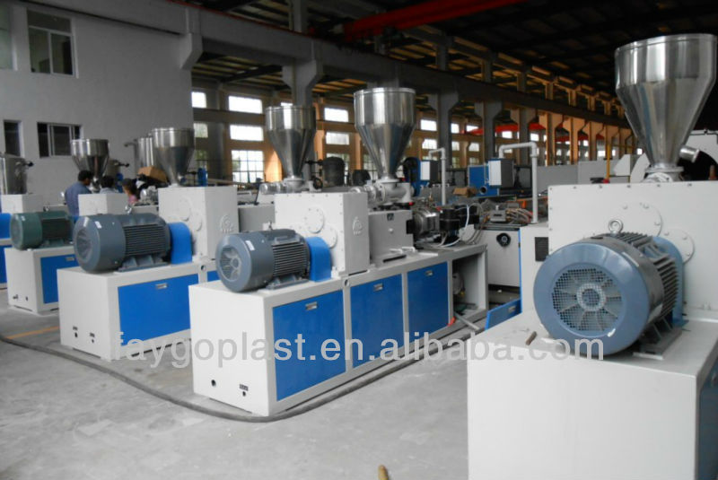 PVC Rainwater Gutter and Down Pipe Machine from China supplier