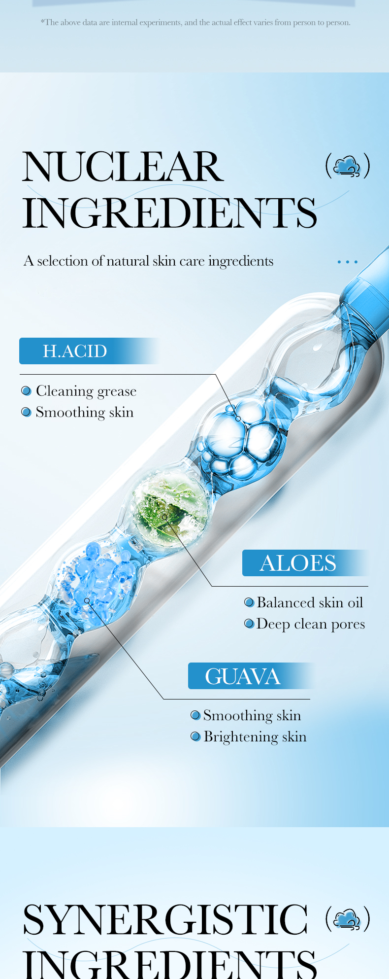 Private Label Avocado Hyaluronic Acid Vitamin C Foaming Amino Acid Face Wash Facial Cleanser with Silicone Brush from China supplier