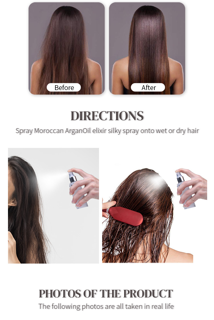 Private Label/OEM Hair Care Product Hair salon Spray, Heat Protect and Moisturizing for all types of hair from China supplier