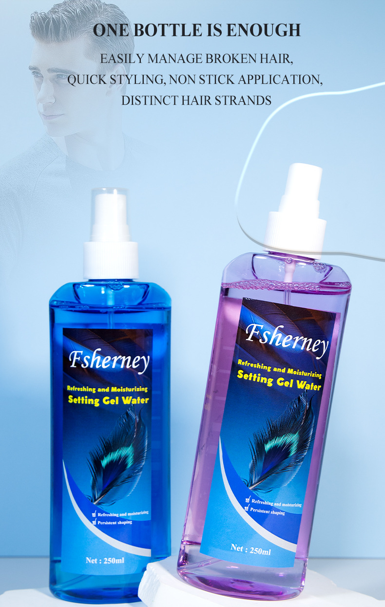 Water-Lasting Styling Gel for Fluffy Hair Dry Gel Hair Oil and Wax Styling Spray Long-Lasting Hair Styling Product from China supplier