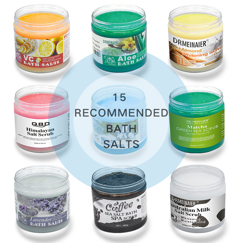 Private Label 350g Turmeric Scrub Foaming Bath Salt Exfoliator Lady Skincare Body Scrub Turmeric Clean Dark Spots Products from China supplier