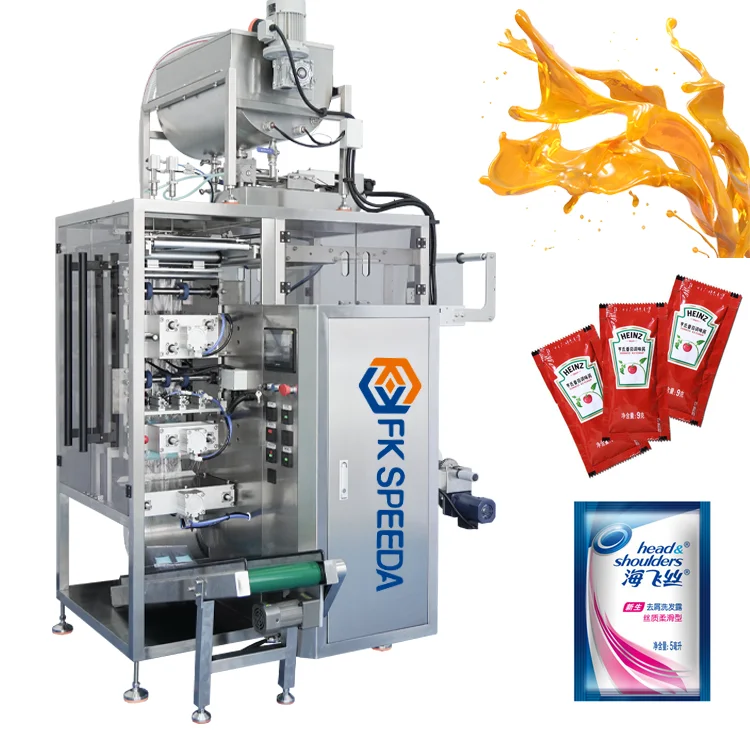 Multi-function sauce peanut butter packing machine packaging machine sealing machine from China supplier