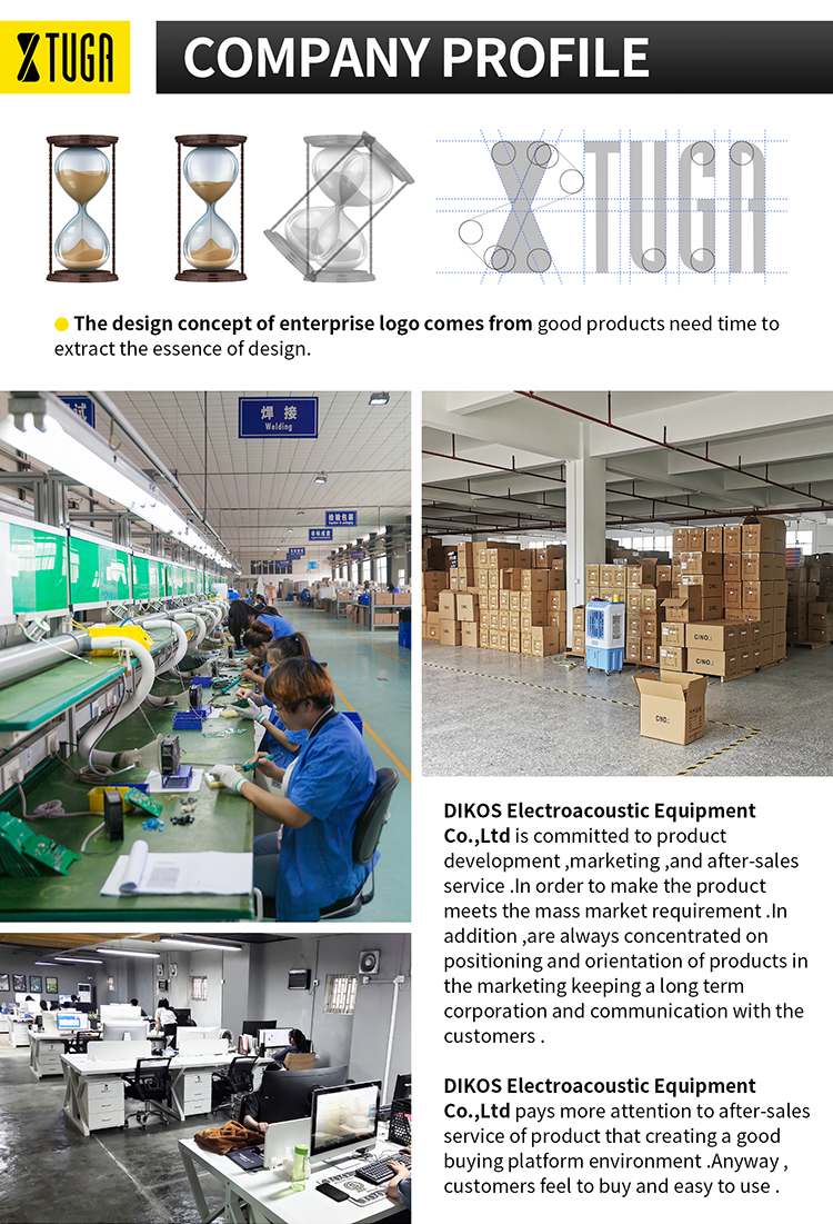 Xtuga EH06 Professional Monitor Splitter Mini Stereo Audio 6 Channel Headphone Amplifier from China supplier