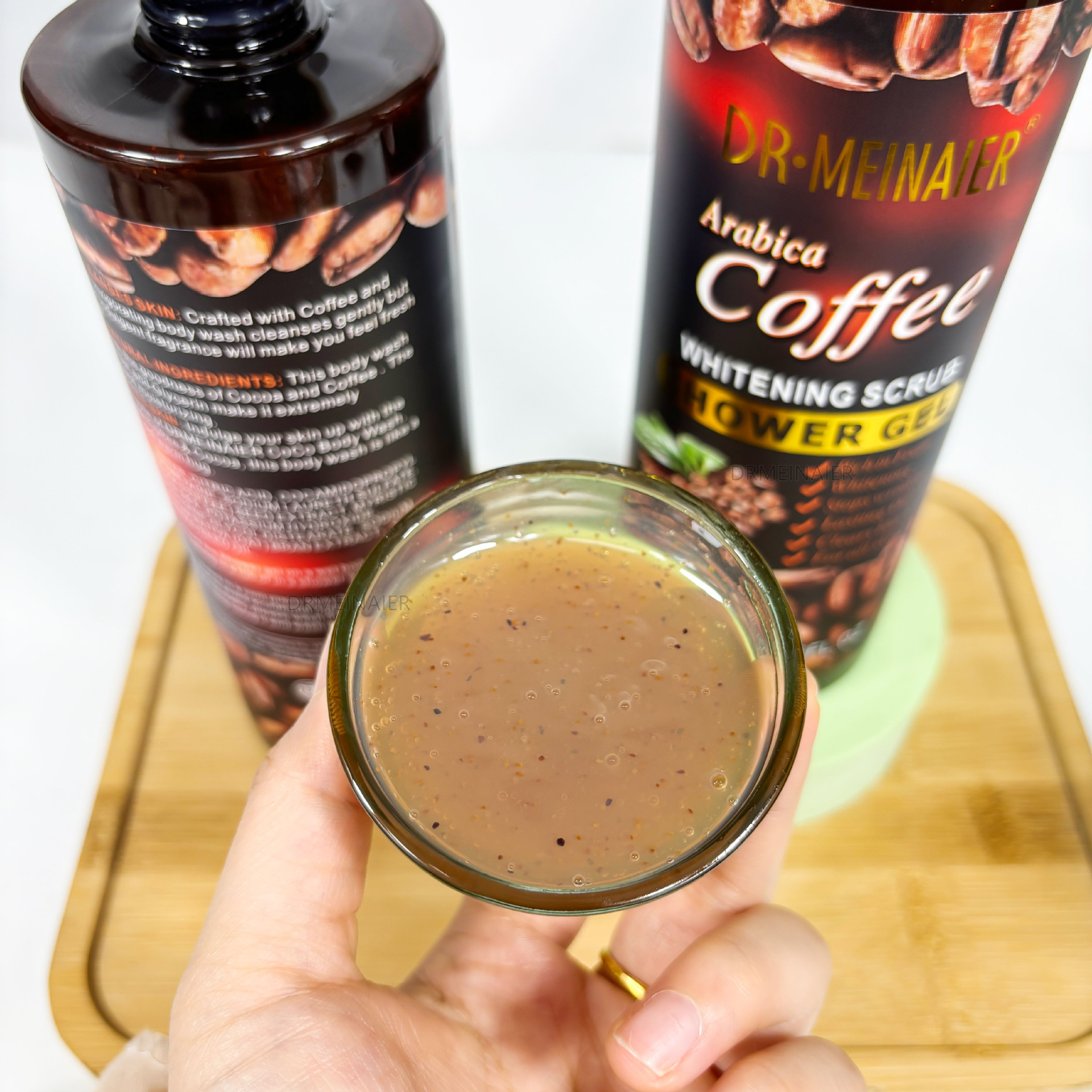 Private Logo Coffee Body Wash Gentle Exfoliating Scrub Deep Cleansing Refreshing Bubble Natural Moisturizing Brightening Skin from China supplier