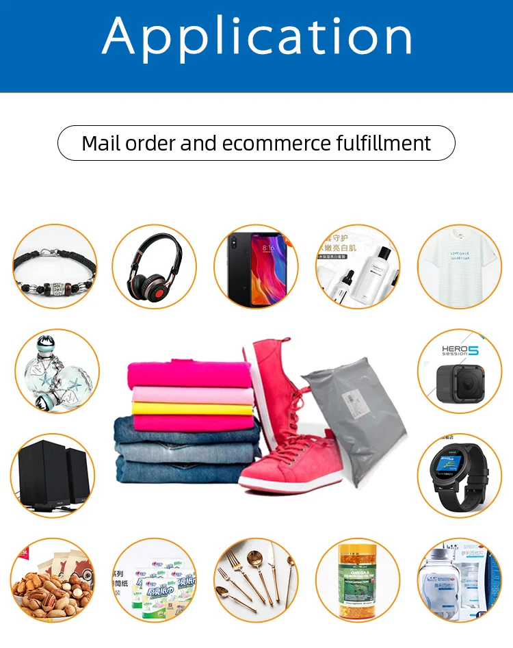 FK-SPEEDA Poly Bags E-Commerce Packaging Machine Bagging Using Poly Mailers from China supplier