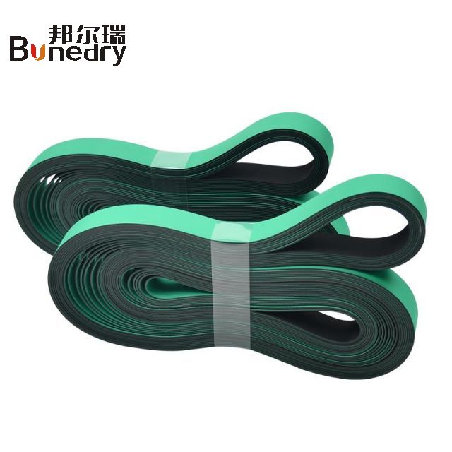 Factory Direct Sales Professionally Designed Industrial Green PU Imported Sponge Timing Belt from China supplier